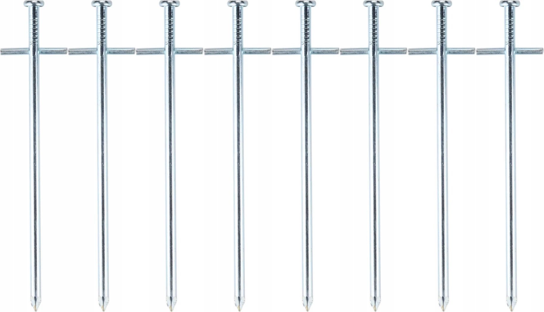 ŚLEDZIE DO NAMIOTU 18CM KPL. 8SZT METAL CAMP ACTIVE