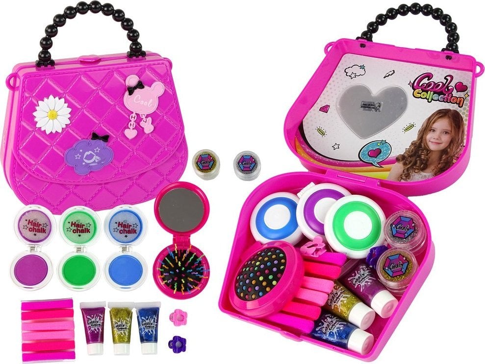 LeanToys Torebka Zestaw Piękności Do Zdobienia Włosów