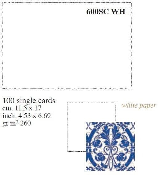 Box 100 Kartek 11,5x17cm 600SC WH