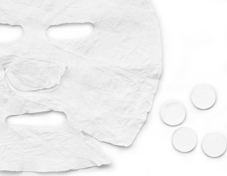 Activeshop Jednorazowa maska włókninowa skompresowana 10 sztuk