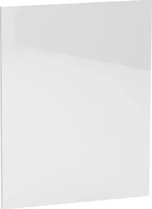 Elior Biały front do zabudowy zmywarki - Elora 17X 45 cm połysk