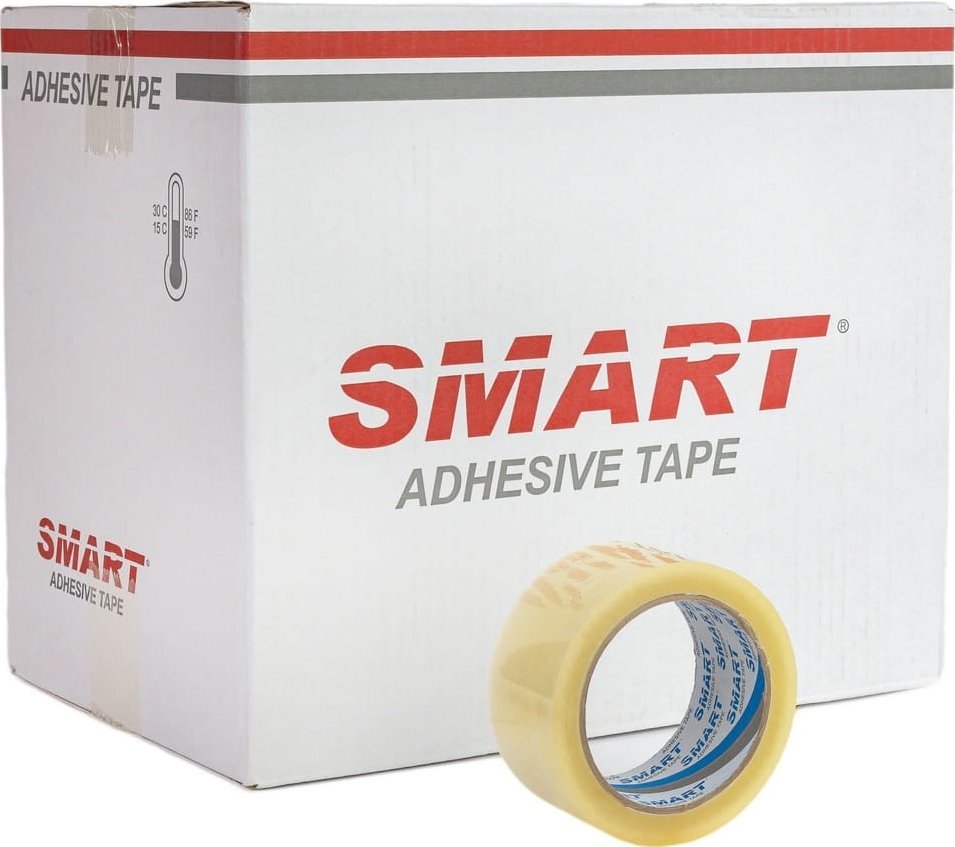 Smart Taśma Pakowa SMART Transparent Akryl 48/60y - 36 szt.