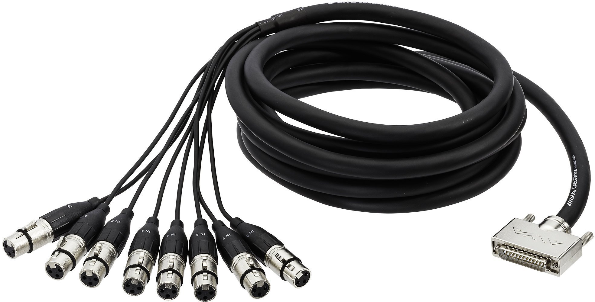 ALVA - Kabel D-Sub25 - 8 x XLRf 3m