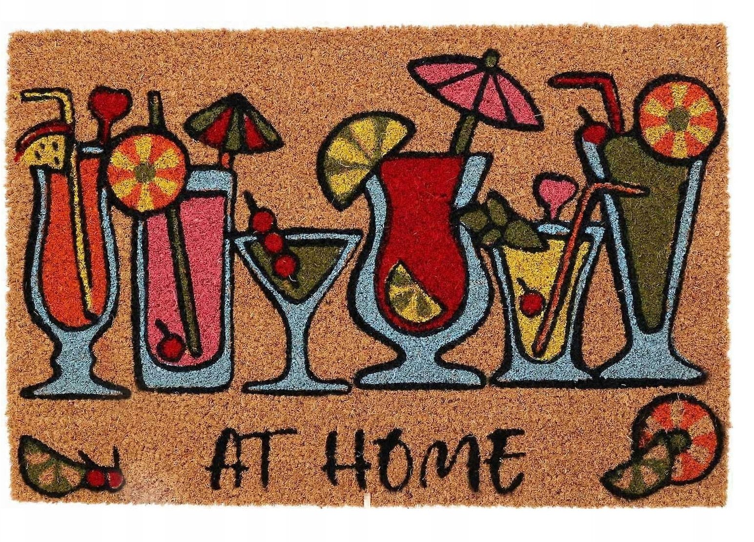 Wycieraczka kokosowa zewnętrzna wewnętrzna 59x39cm oryginalna