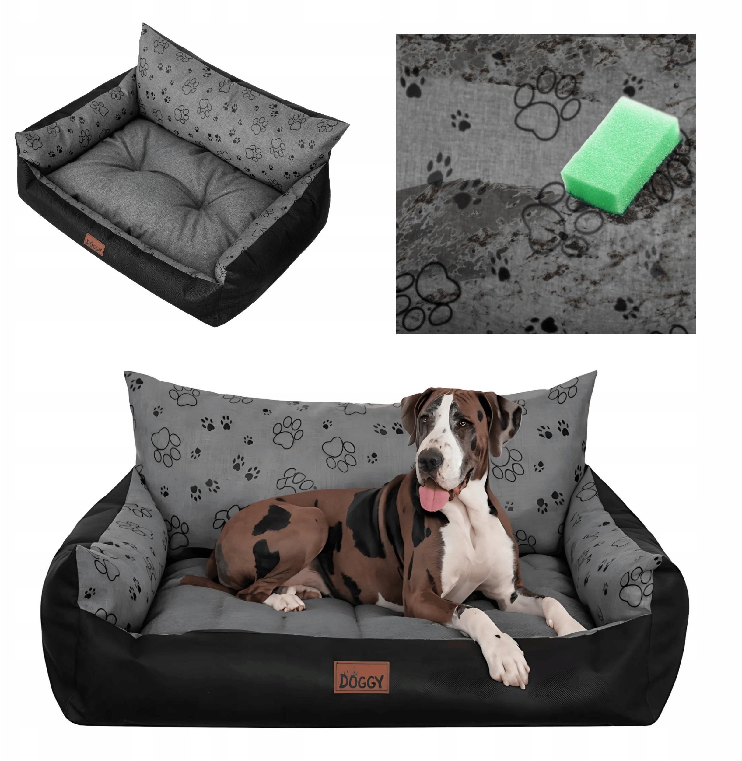 Hobbydog LEGOWISKO JOKER LITE 3D GRAFIT W ŁAPKI