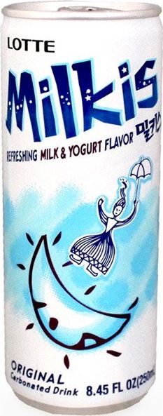 Lotte Milkis Original, mleczny napój gazowany o smaku jogurtu 250ml - LOTTE uniwersalny