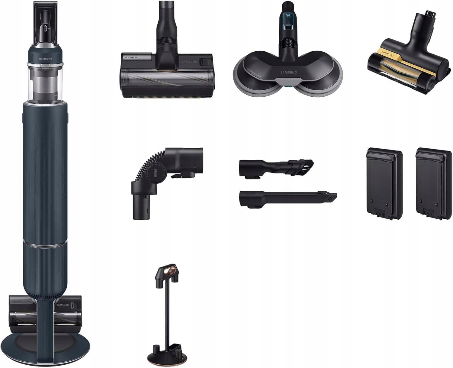Odkurzacz pionowy Samsung Bespoke Jet Plus VS20B95B73BS