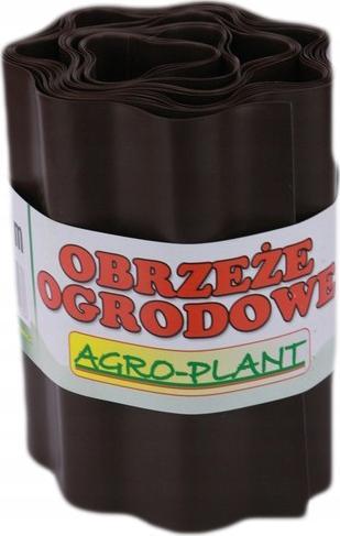 Agro-Jumal Obrzeże Trawnikowe 20cmx9mb Brąz Agrj