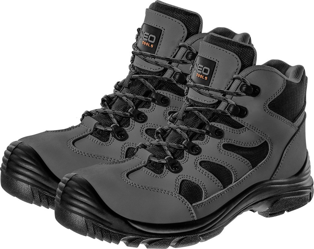 Neo Trzewiki robocze S3 SRC, bez metalu, szare, rozmiar 44