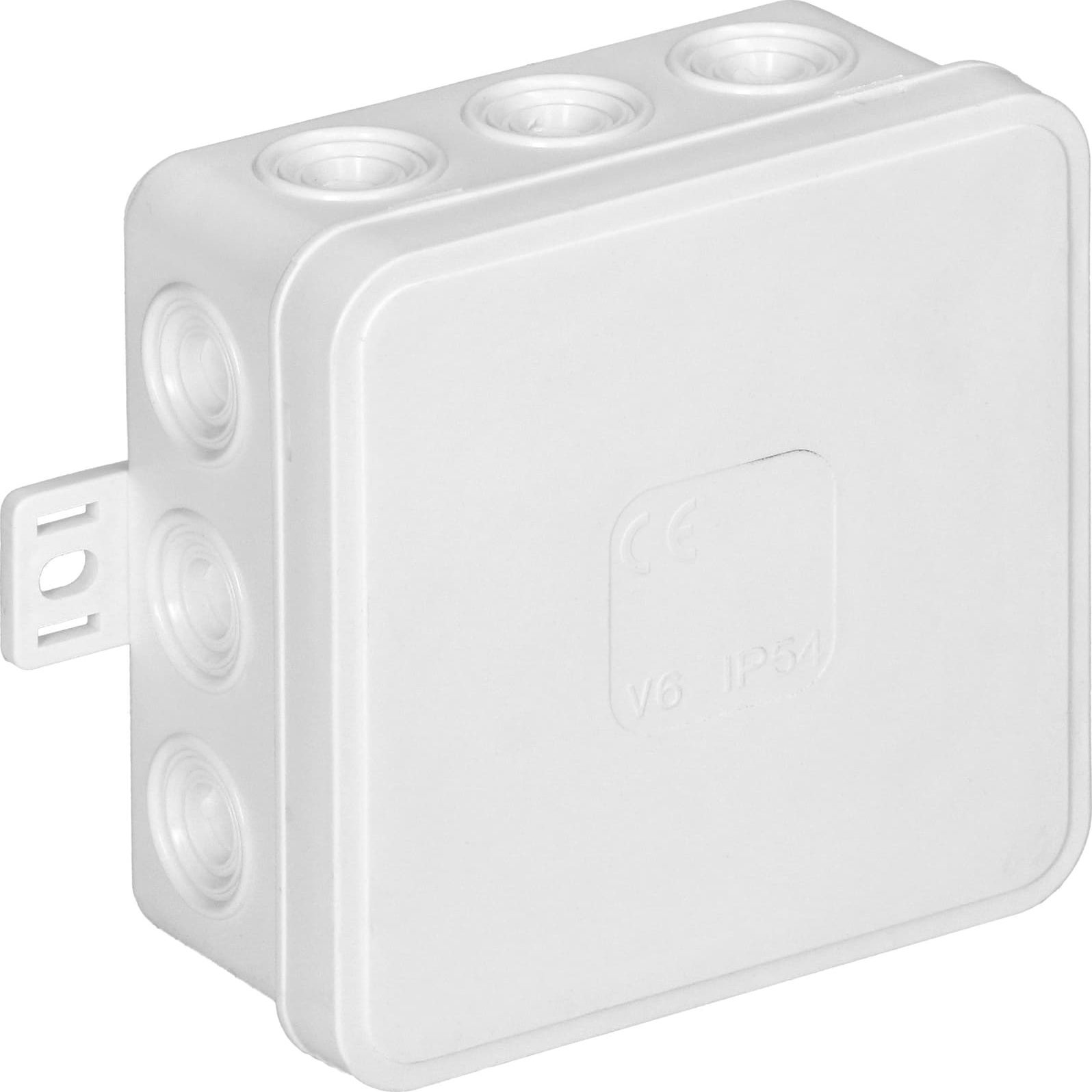 Orno ORNO PUSZKA N/T CLICK IP54 12P 85X85X41MM BIAŁY