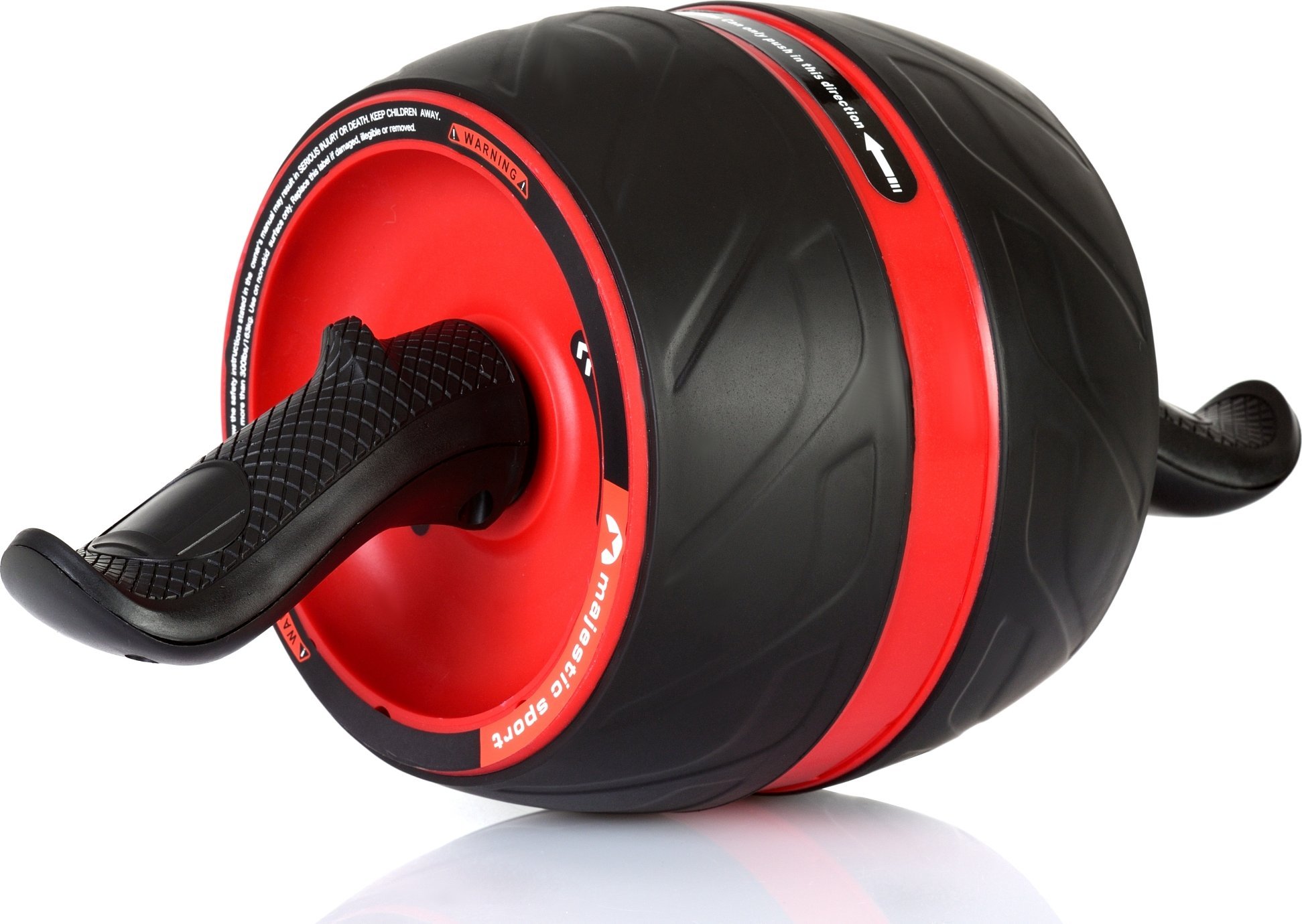 Kółko do ćwiczeń Majestic Sport ze sprężyną