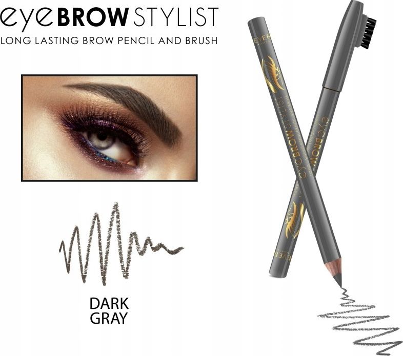 Revers Revers kredka do brwi eye brow stylist dark gray