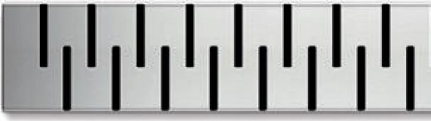 Chudej Odpływ liniowy z rusztem ścienny 65cm (CH650M3)