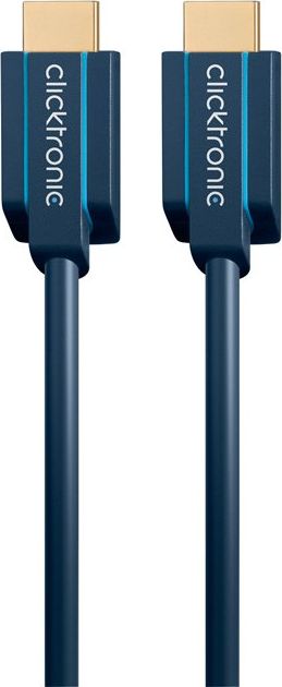 Kabel Clicktronic HDMI - HDMI 1.5m granatowy (JAB-6077139)