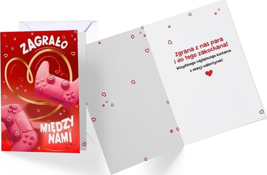 KUKARTKA Karnet B6 PR-387 Walentynki