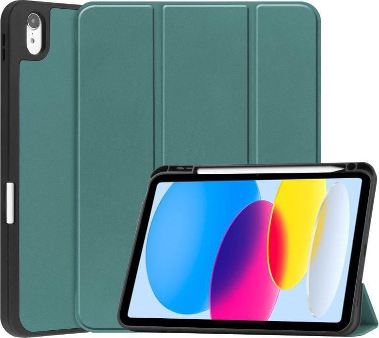 Etui na tablet CoreParts CoreParts TABX-IP10-COVER25 etui na tablet 27,7 cm (10.9") Etui z klapką Zielony