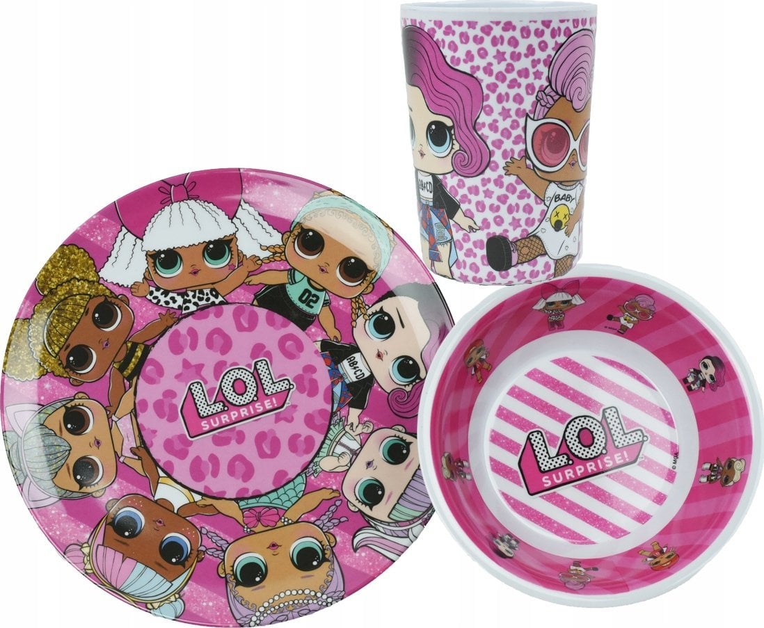 MGA MGA Entertainment L.O.L. Surprise Breakfast Set 17-15231-19-06 Różowe One size