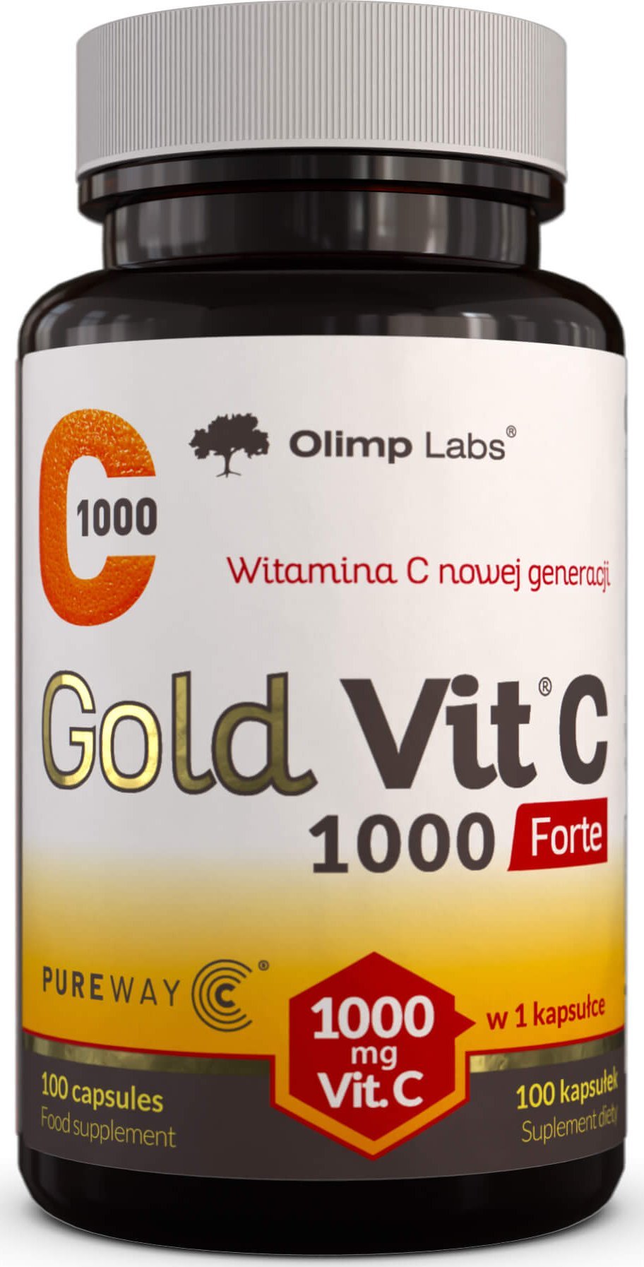 Olimp Gold-Vit C 1000 Forte - 100 Kapsułek