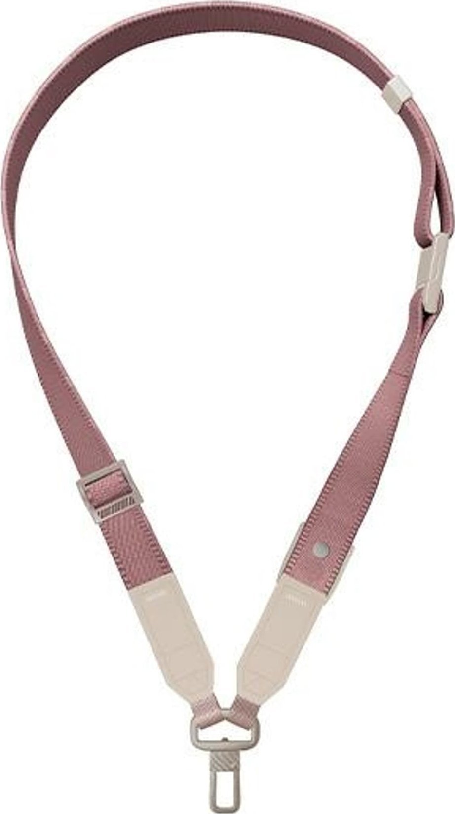 Uniq UNIQ Vista uniwersalna smycz do telefonu 2w1 pastelowy czerwony/light burgundy