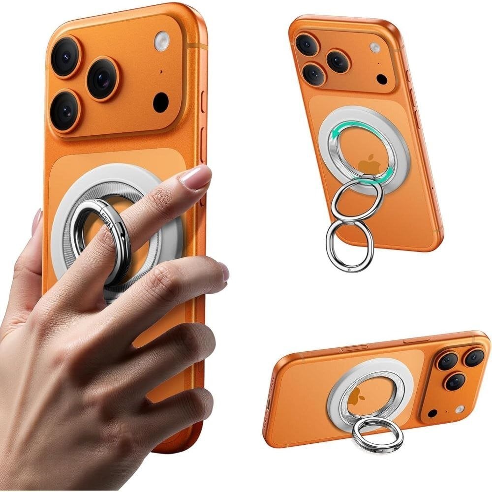 ESR MAGNETIC 360 HALOLOCK MAGSAFE PHONE RING WHITE