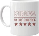 Koszulkowy Księgowa na 5 gwiazdek - kubek na prezent