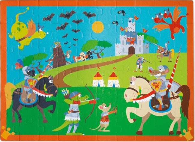 Scratch Scratch, Puzzle Rycerz 60 szt.