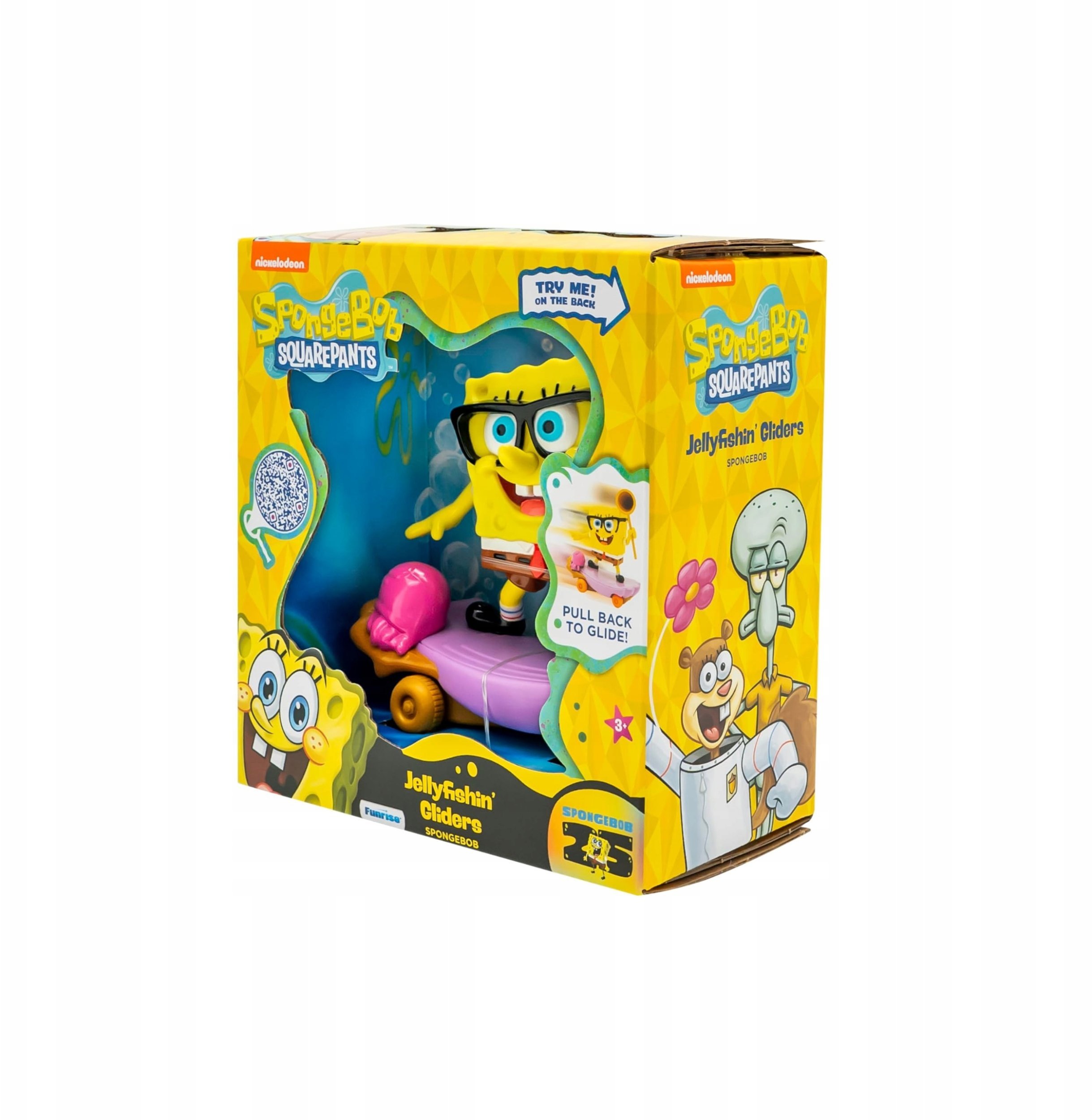SPONGE BOB figurka na deskorolce 71163 71158