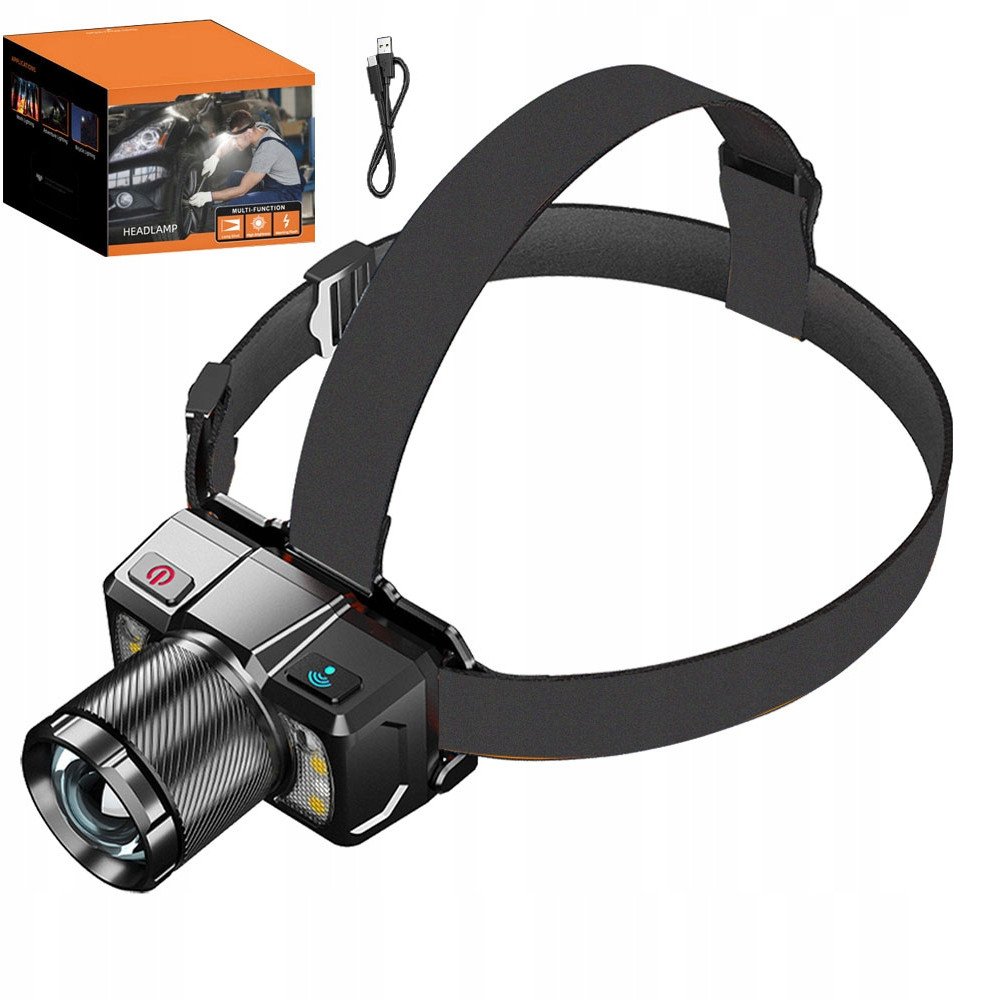 Latarka czołowa Medialove HL25 LED ZOOM