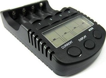 Ładowarka Extra Digital ED AA/AAA C3 elementų kroviklis, LCD