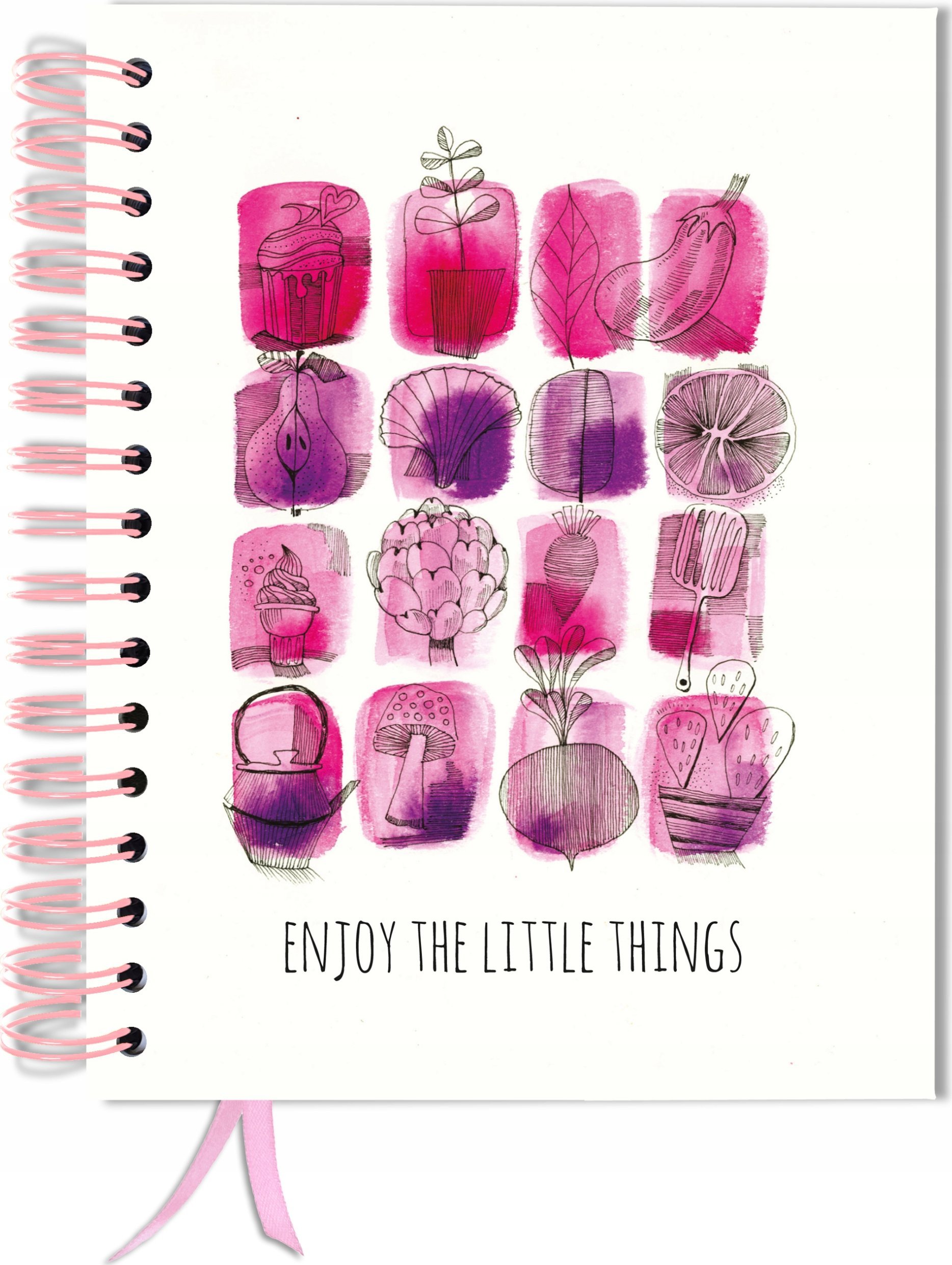 TadaPlanner Bujo Bullet journal 180 stron zeszyt A5+ w kropki pamiętnik