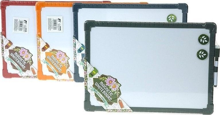 Tablica suchościeralna drewniana z flamastrem