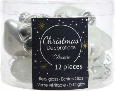 Kaemingk Bombki choinkowe świąteczne zestaw 12 szt.