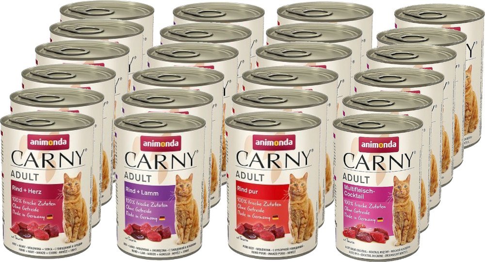 Animonda ANIMONDA Cat Carny Adult 24x400g Mix smaków