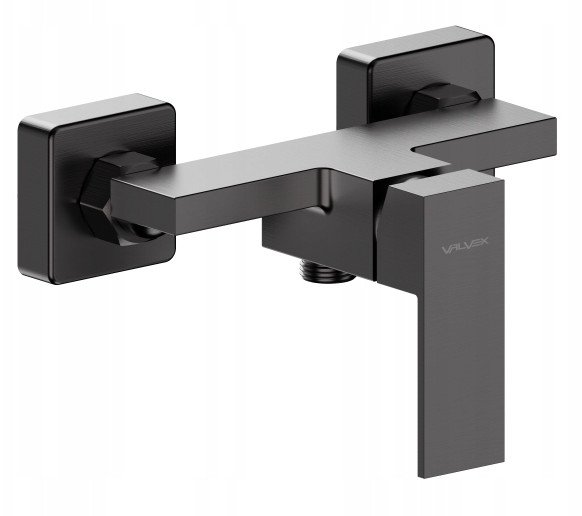 Valvex bateria natryskowa ścienna ARS, gun metal 2419880