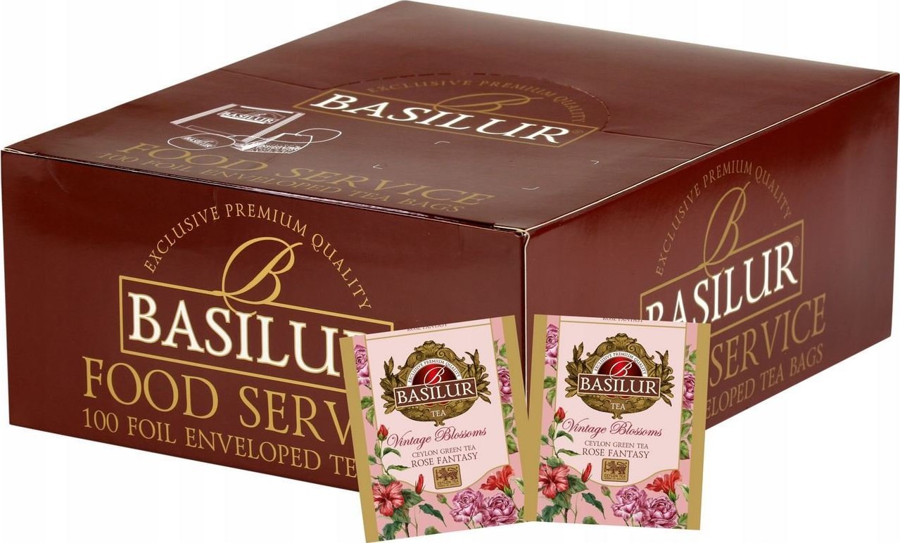 Basilur Basilur ROSE FANTASY herbata HoReCa 100 torebek