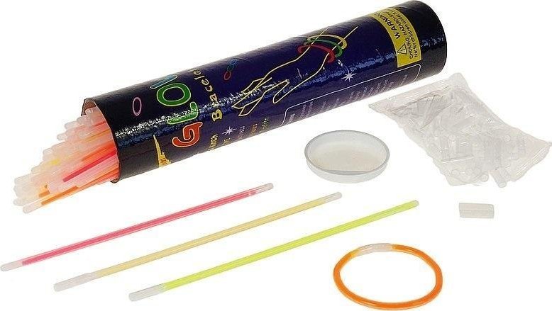 Bransoletki łamane fluo w tubie 50szt