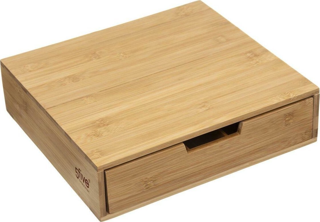 5five Pojemnik na kapsułki do kawy, bambus, 1 szuflada