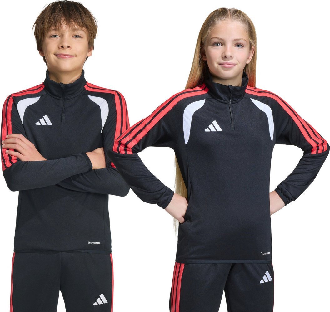 Bluza dla dzieci adidas Tiro 26 League Training Top czarno-biało-czerwona JY7159 128cm