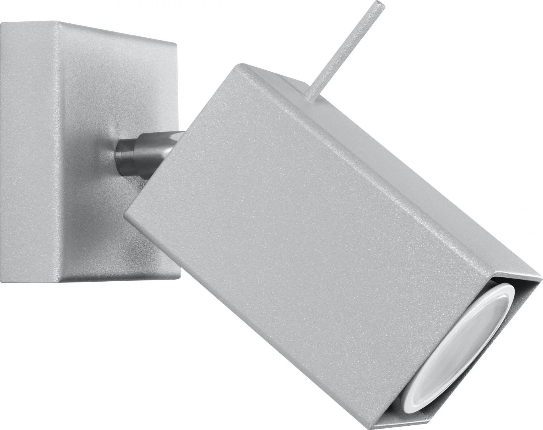 Kinkiet Lumes Halogenowy kinkiet nad lustro E721-Merids - szary