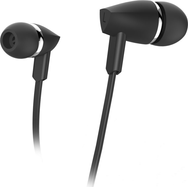 Słuchawki Hama SŁUCHAWKI DOKANAŁOWE "JOY" Z MIKROFONEM, CZARNE, ZAMIENNIK DO 184007