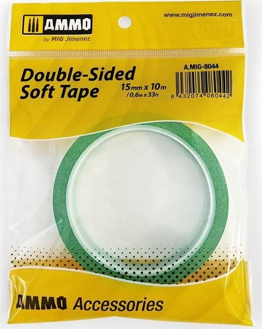 Vallejo Ammo: Double-Sided Soft Tape (3 mm x 33 m)