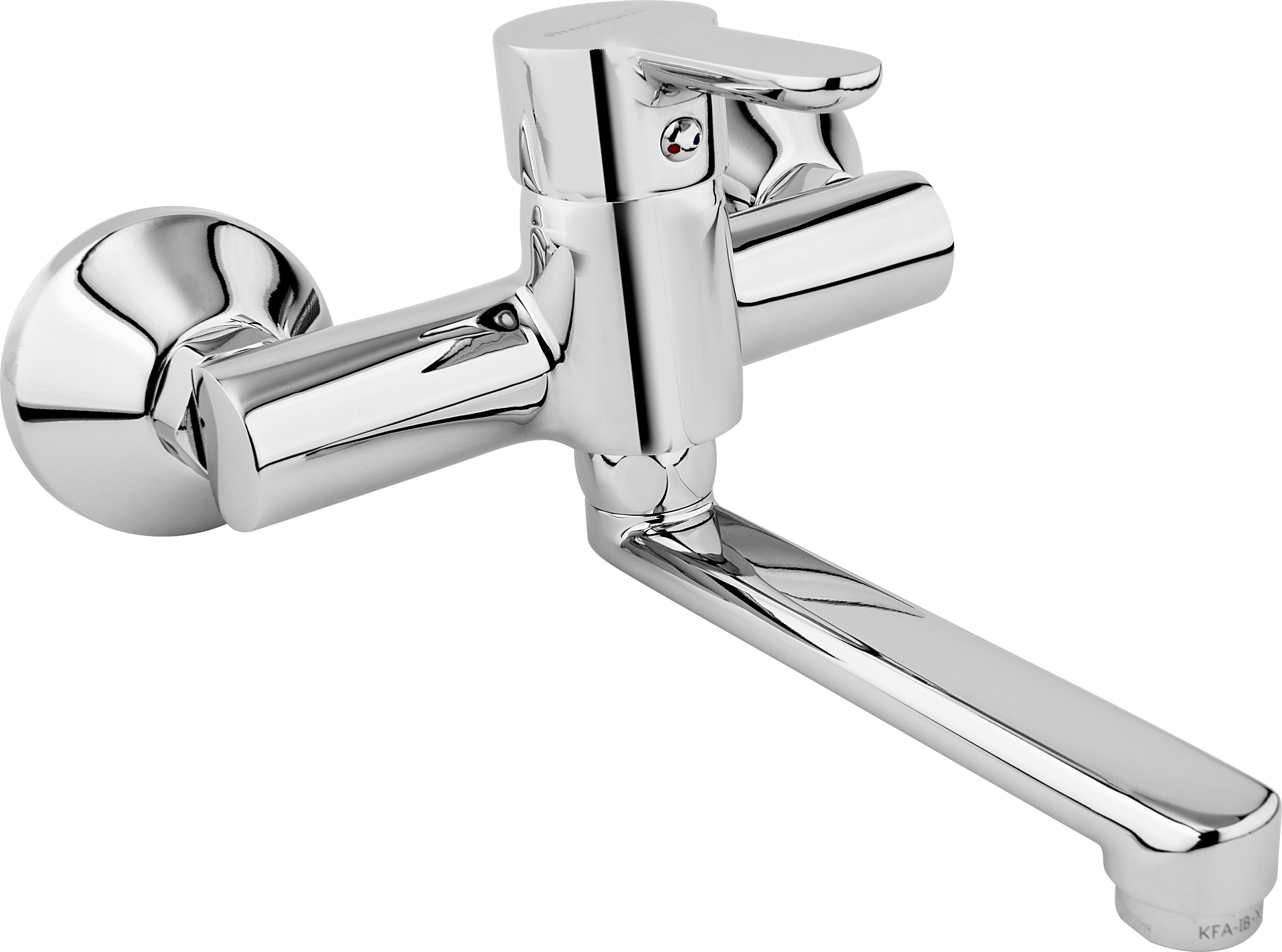 Bateria umywalkowa KFA Granat ścienna chrom (5520-810-00)