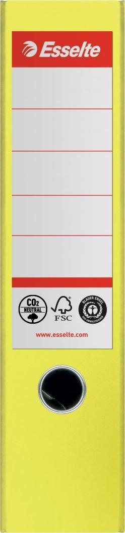 Segregator Esselte Segregator Esselte No.1 neutralny pod względem emisji CO2, A4, szer. 75 mm, żółty 627566