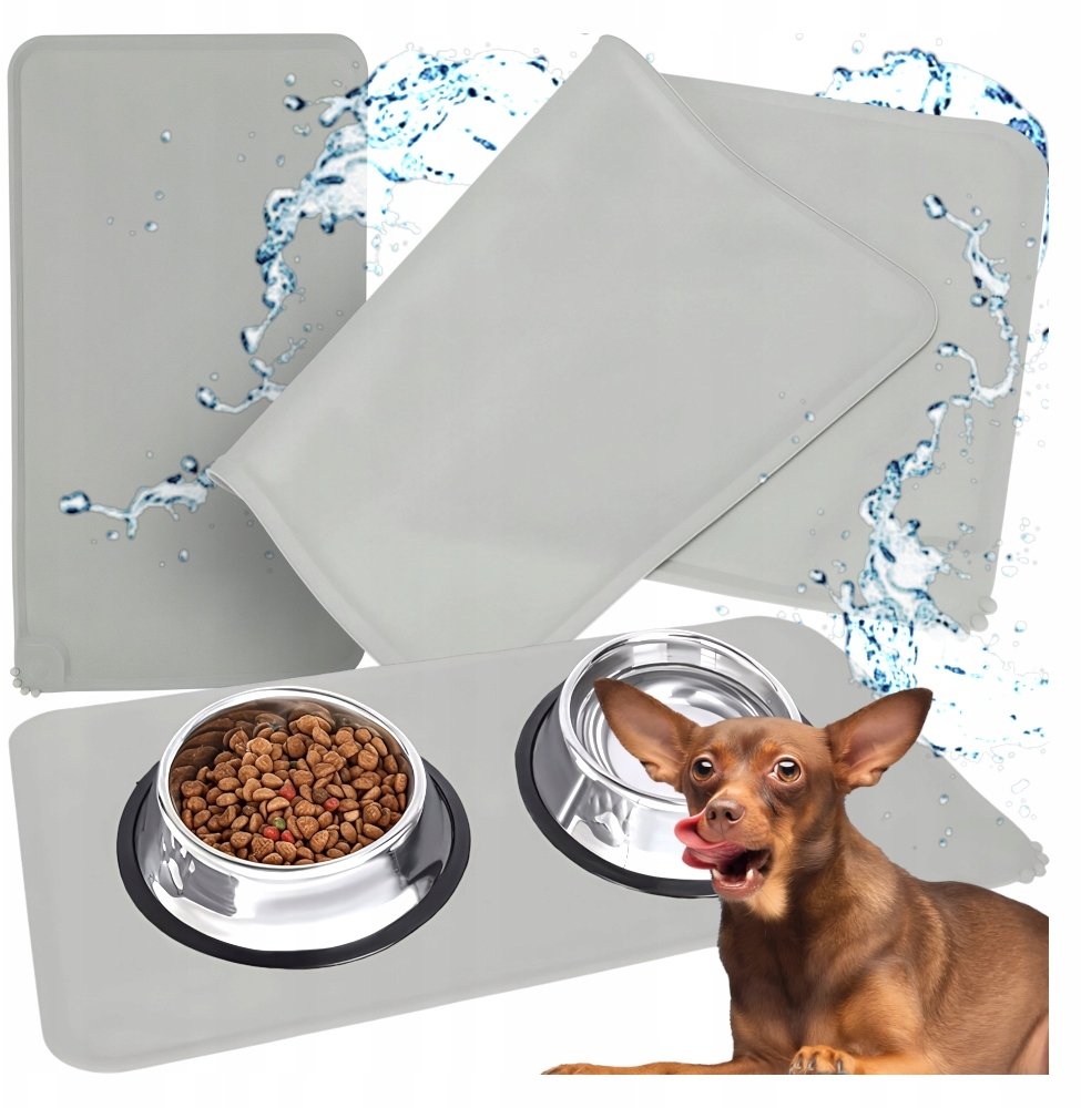 PODKŁADKA POD MISKĘ MATA DLA PSA KOTA KANZA