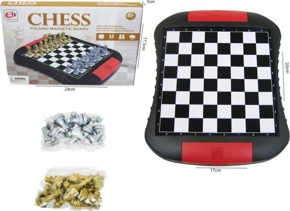 Hipo Szachy magnetyczne 20x17cm H13829 49831