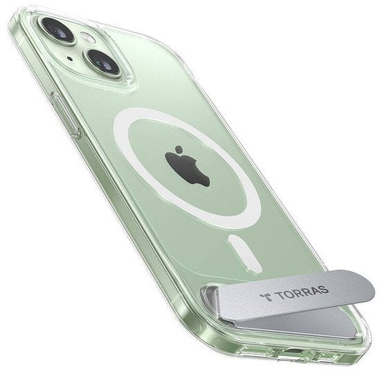 Etui Torras UPRO Pstand do iPhone 15 (transparentne)