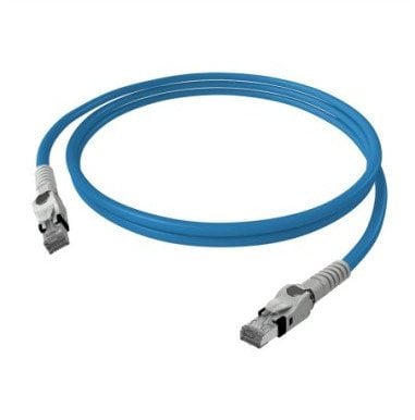 Kabel krosowy EasyLan VarioBoot Cat.6A, S/FTP, niebieski, 2 m