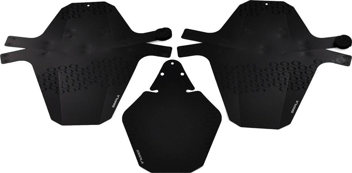 Simpla Błotnik IQ FAT kpl 3 szt czarny Uniwersalny