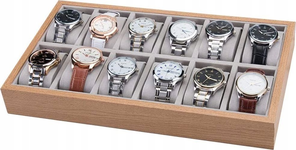 TACA EKSPOZYTOR NA ZEGARKI DO SZUFLADY GARDEROBY ELEGANCKA G16
