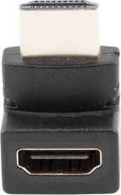 Adapter AV Lanberg HDMI - HDMI czarny (AD-0034-BK)